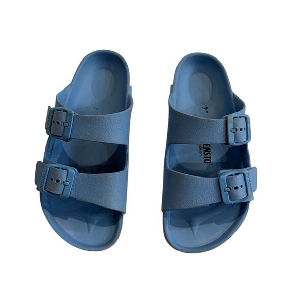 Birkenstock Arizona Eva Sandals Kids Size EU 31 US 13 Elemental Blue Narrow - Picture 2 of 13